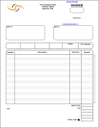 Sales Invoice Form Template