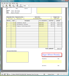 Handwritten Signature Capture - Digitally Signing a Document